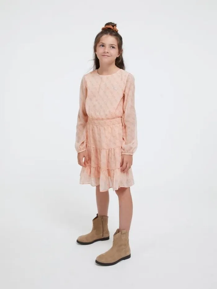 Kids All Over 4g Print Dress Pink Guess Dresses