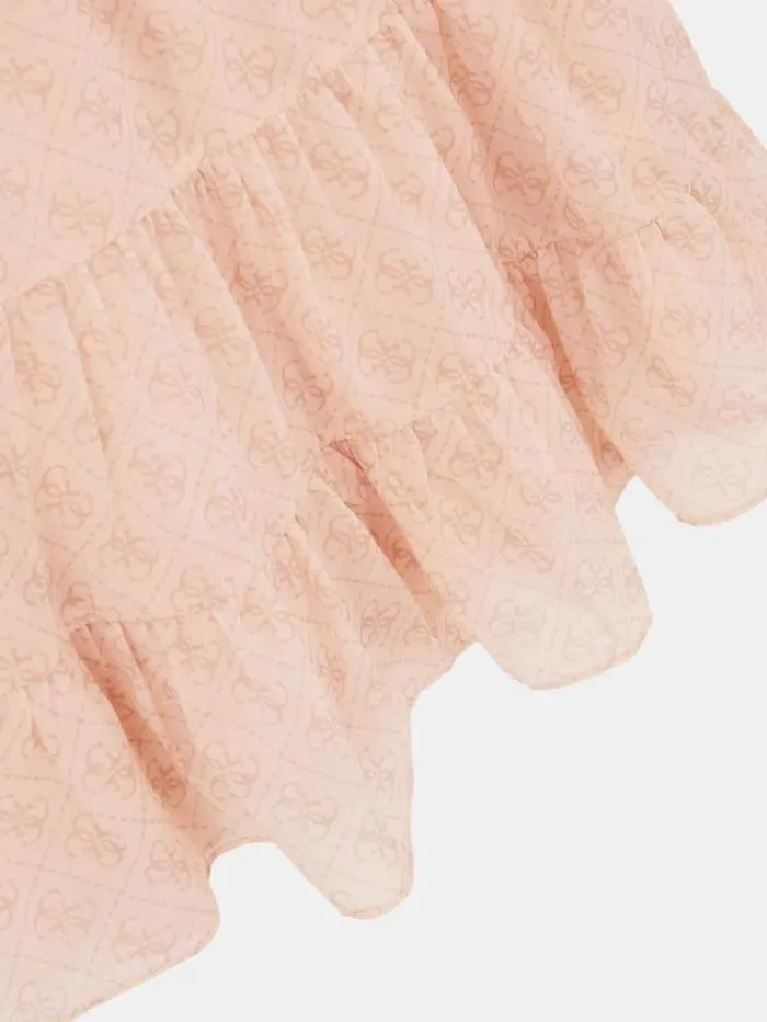 Kids All Over 4g Print Dress Pink Guess Dresses