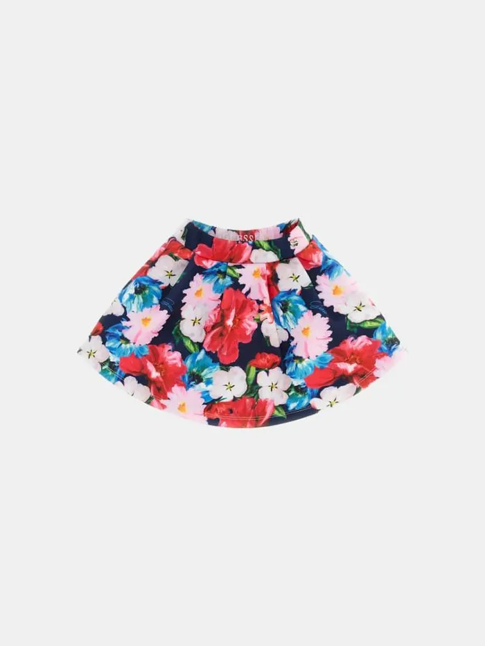 Kids All Over Floral Scuba Skirt Multicolor Pattern Guess Trousers And Skirts Kids All Over Floral Scuba Skirt Multicolor Pattern Guess Trousers And Skirts