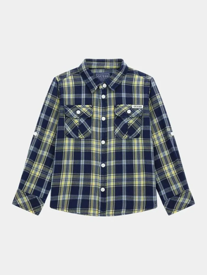 Kids All Over Ghingham Check Print Shirt Multicolor Pattern Guess Tops And Tshirts Kids All Over Ghingham Check Print Shirt Multicolor Pattern Guess Tops And Tshirts