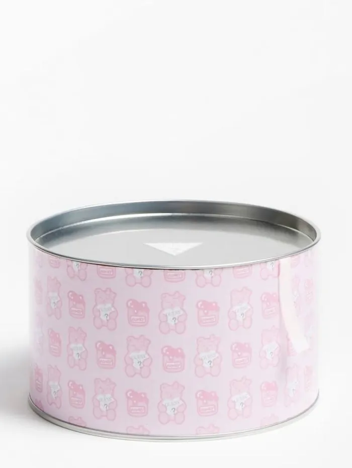 Kids All Over Logo Baby Towel Pink Guess Accessories