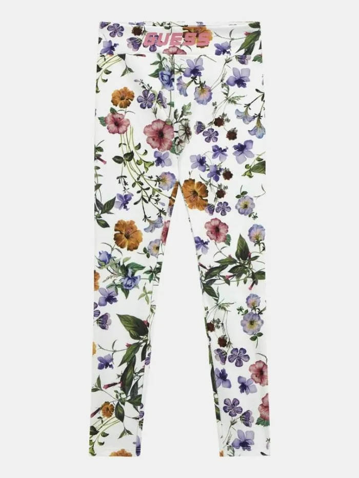 Kids All Over Print Leggings Multicolor Pattern Guess Trousers And Skirts