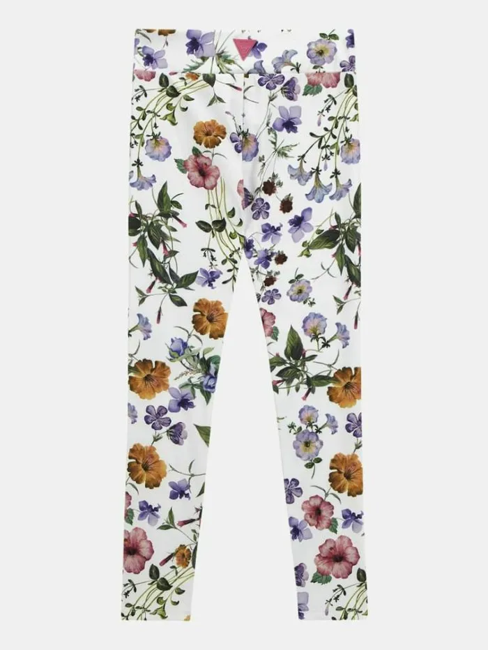 Kids All Over Print Leggings Multicolor Pattern Guess Trousers And Skirts