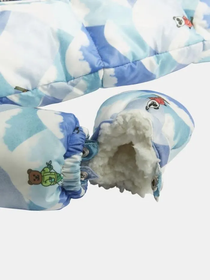 Kids All Over Print Overall Blue Multi Guess Onepiece Suits And Sets