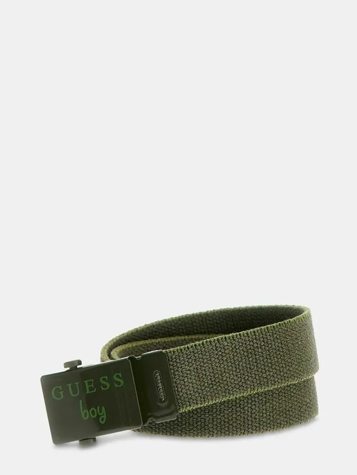 Kids Belt Green Guess Bags And Accessories