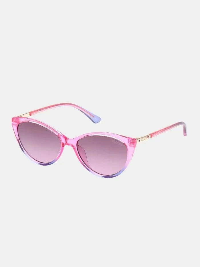 Kids Cats Eye Sunglasses Purple Guess Bags And Accessories