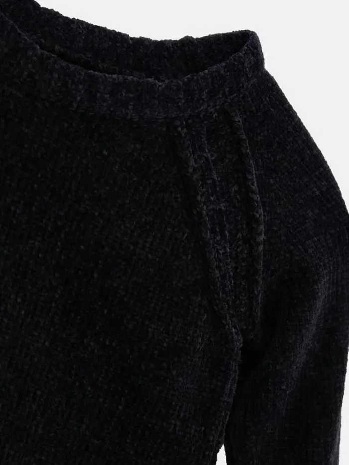 Kids Chenille Sweater Blue Guess Knitwear And Sweatshirts