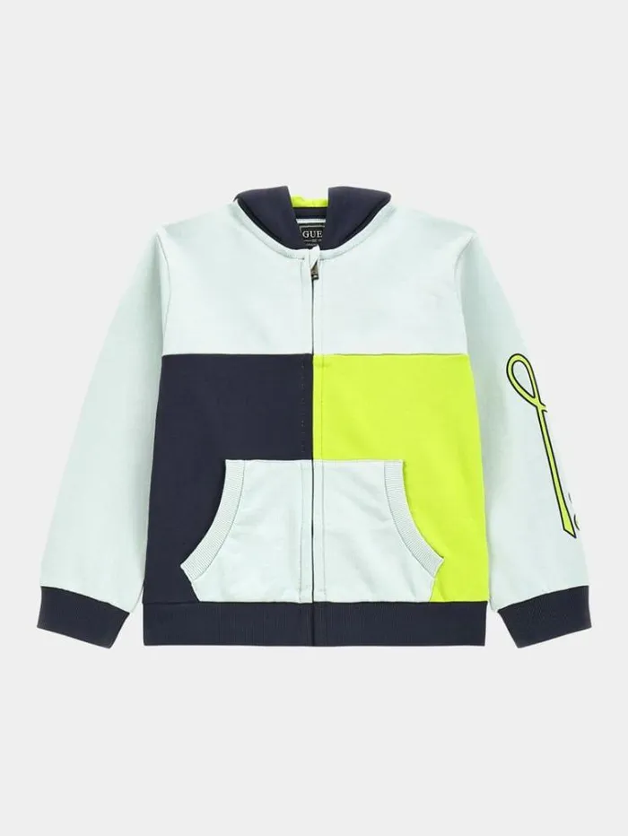 Kids Color Block Sweatshirt Multicolor Pattern Guess Knitwear And Sweatshirts