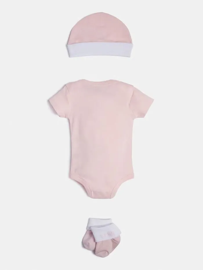 Kids Cotton Set Pink Guess Onepiece Suits And Sets