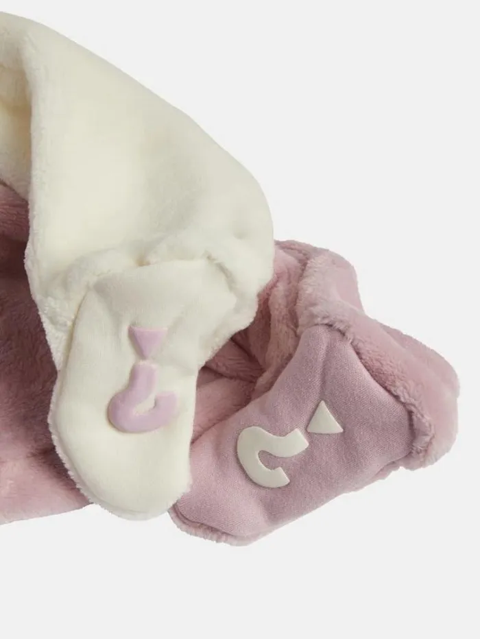 Kids Faux Fur Overall Pink Guess Onepiece Suits And Sets