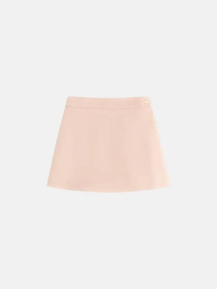 Kids Faux Leather Skirt Pink Guess Trousers And Skirts