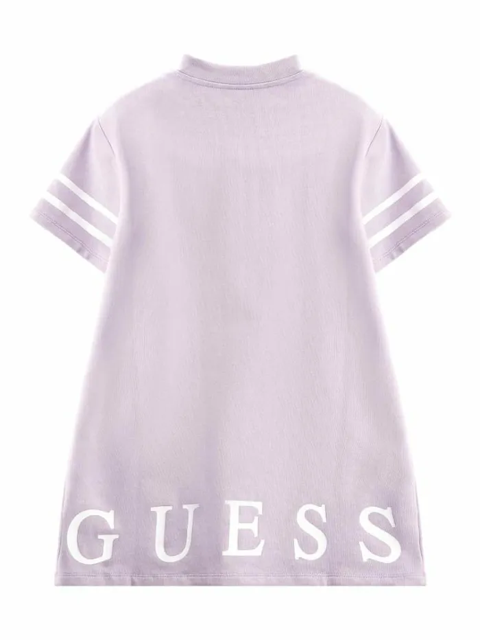 Kids Fit And Flare Dress Multi Pink Guess Dresses