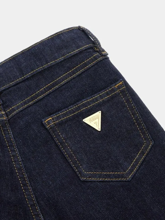 Kids Flare Denim Pants Blue Guess Trousers And Skirts