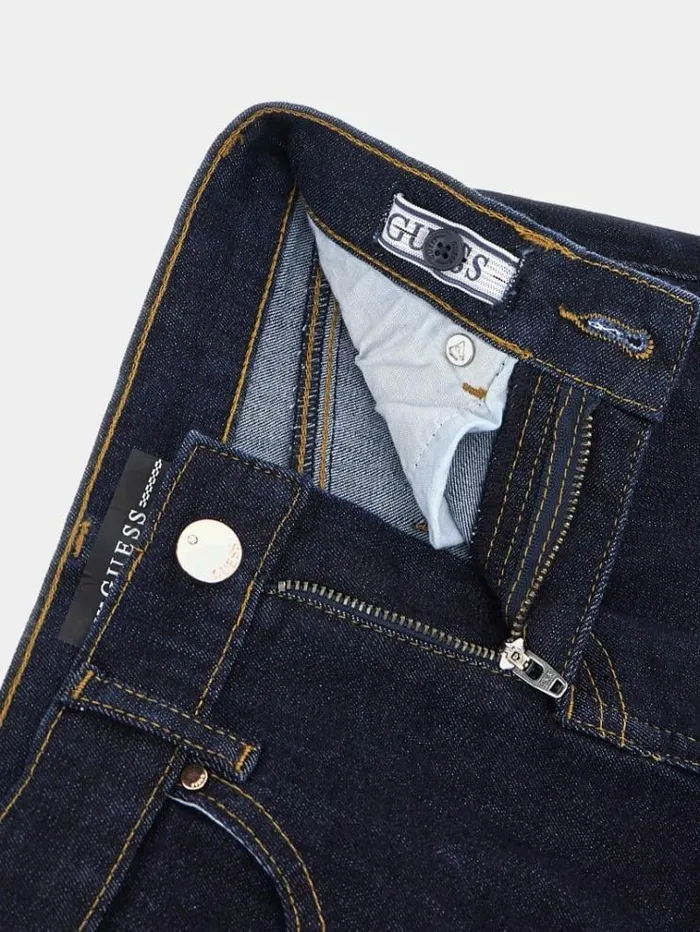 Kids Flare Denim Pants Blue Guess Trousers And Skirts