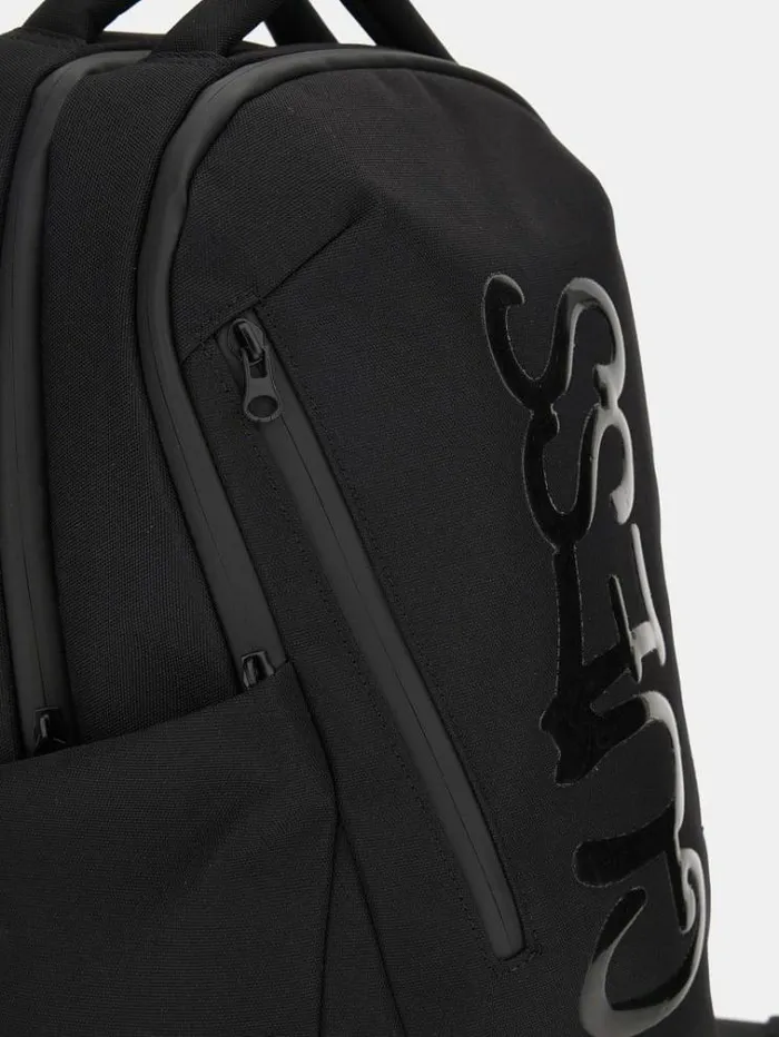 Kids Front Logo Backpack Black Guess Bags And Accessories