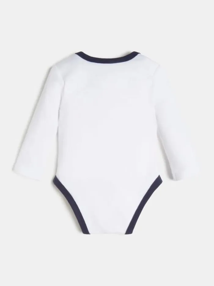 Kids Front Logo Body Blue Multi Guess Onepiece Suits And Sets