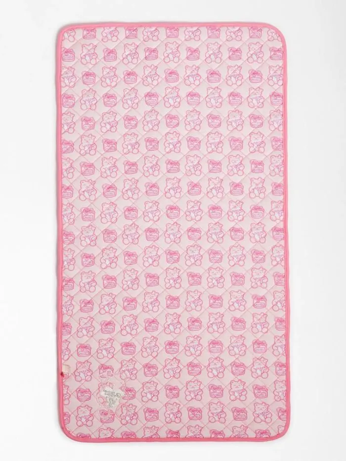 Kids Front Logo Changing Bag Pink Guess Accessories