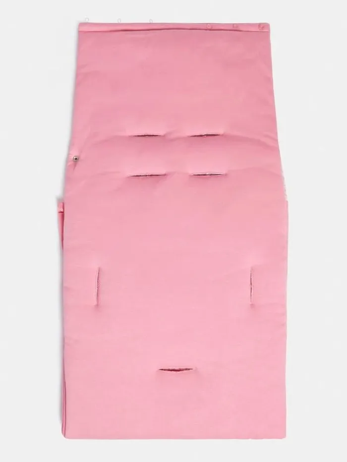 Kids Front Logo Footmuff Pink Guess Accessories