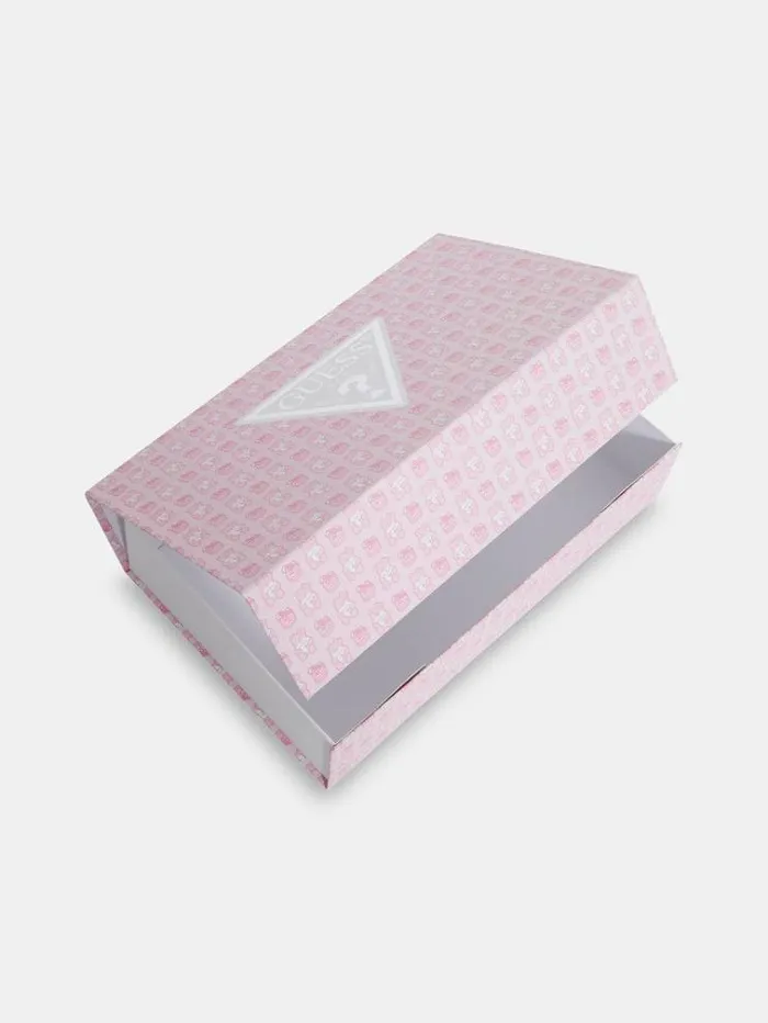 Kids Front Logo Footmuff Pink Guess Accessories