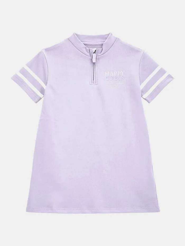 Kids Front Zip Dress Lilac Guess Dresses