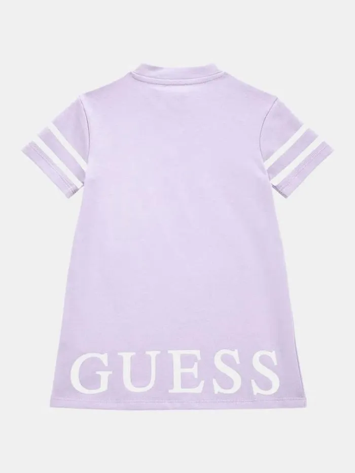 Kids Front Zip Dress Lilac Guess Dresses