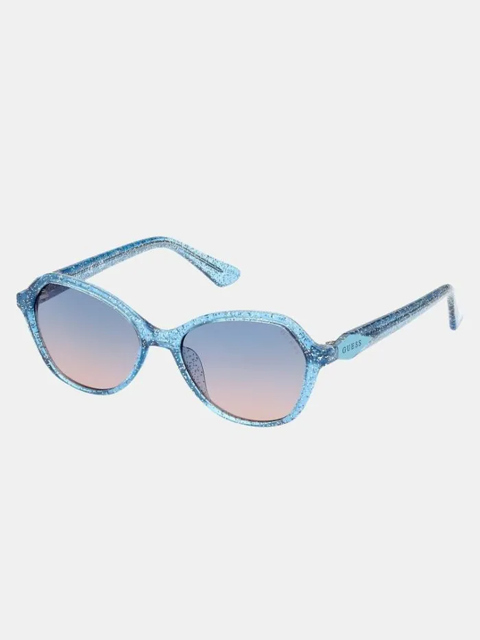 Kids Geometric Sunglasses Blue Guess Bags And Accessories