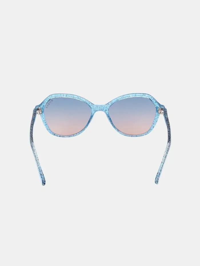 Kids Geometric Sunglasses Blue Guess Bags And Accessories