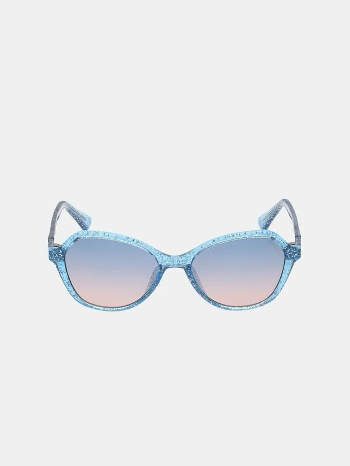 Kids Geometric Sunglasses Blue Guess Bags And Accessories