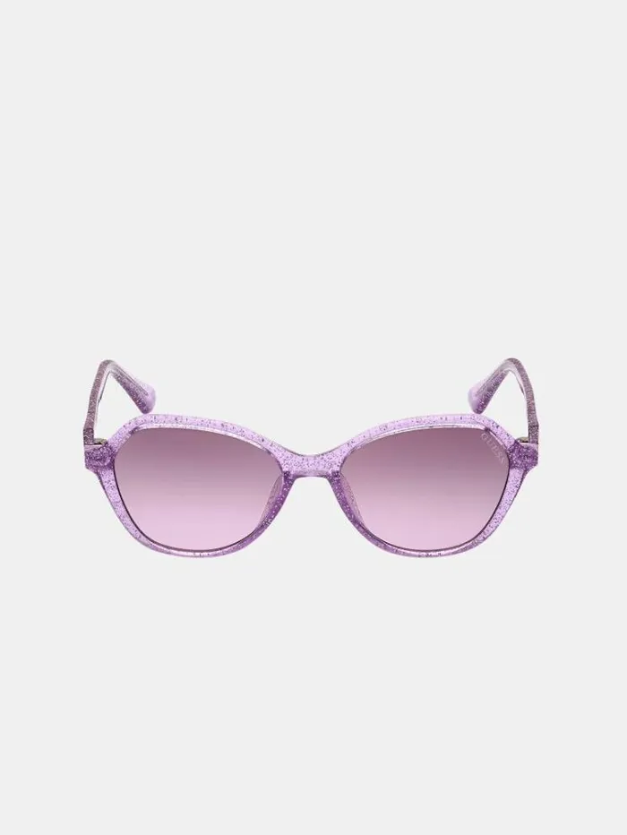 Kids Geometric Sunglasses Purple Guess Bags And Accessories