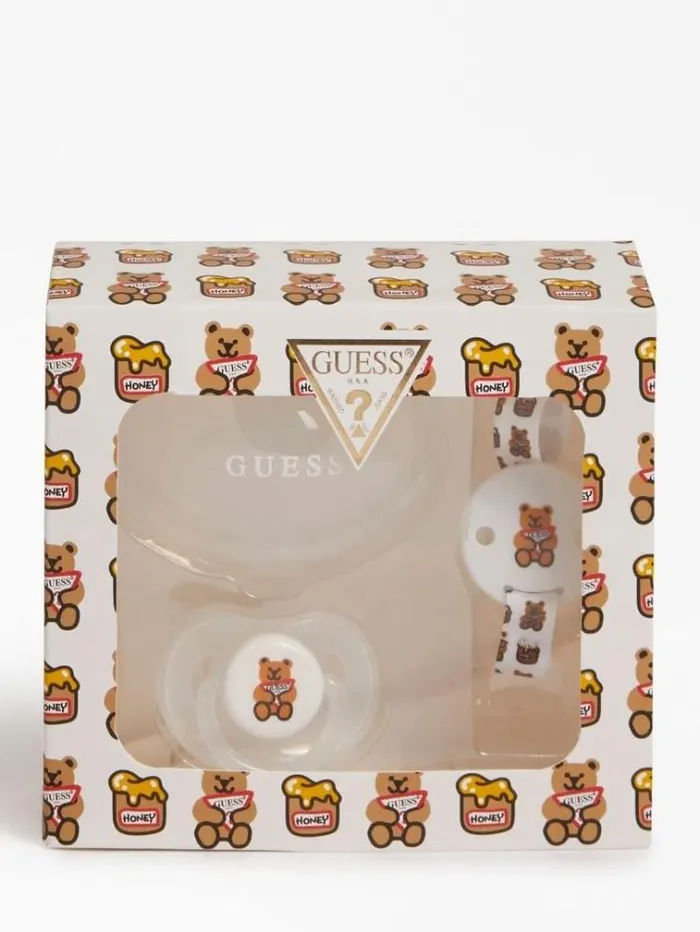 Kids Newborn Accessory Set White Multi Guess Accessories