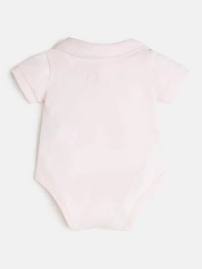 Kids Piquet Body Pink Guess Onepiece Suits And Sets