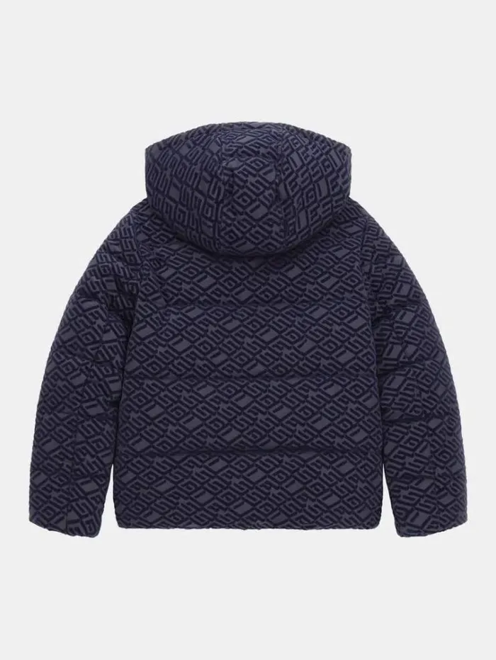 Kids Quilted Puffer Blue Guess Coats And Jackets