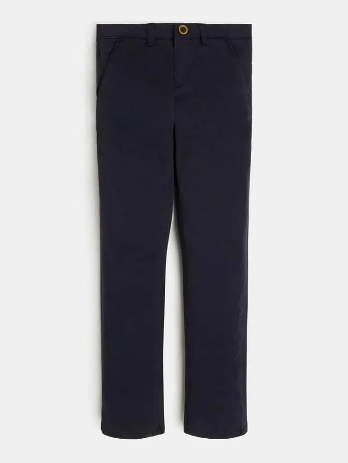 Kids Regular Fit Pants Blue Guess Trousers