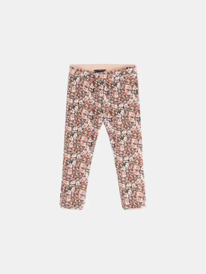 Kids Reversible All Over Print Leggings Multicolor Pattern Guess Trousers And Skirts Kids Reversible All Over Print Leggings Multicolor Pattern Guess Trousers And Skirts