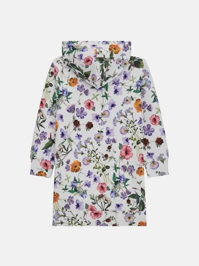 Kids Scuba All Over Floral Print Dress Multicolor Pattern Guess Dresses