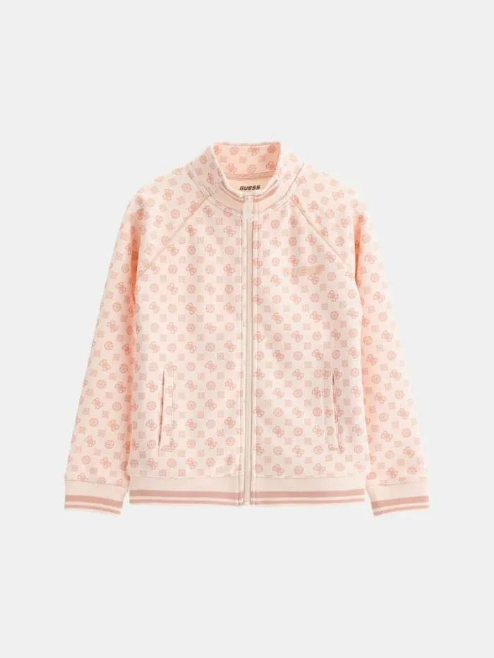 Kids Scuba All Over Print Sweatshirt Multi Pink Guess Knitwear And Sweatshirts Kids Scuba All Over Print Sweatshirt Multi Pink Guess Knitwear And Sweatshirts