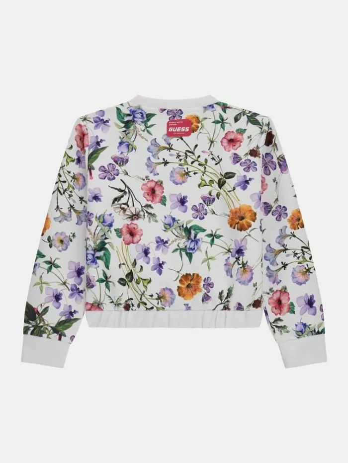 Kids Scuba All Over Print Sweatshirt Multicolor Pattern Guess Knitwear And Sweatshirts