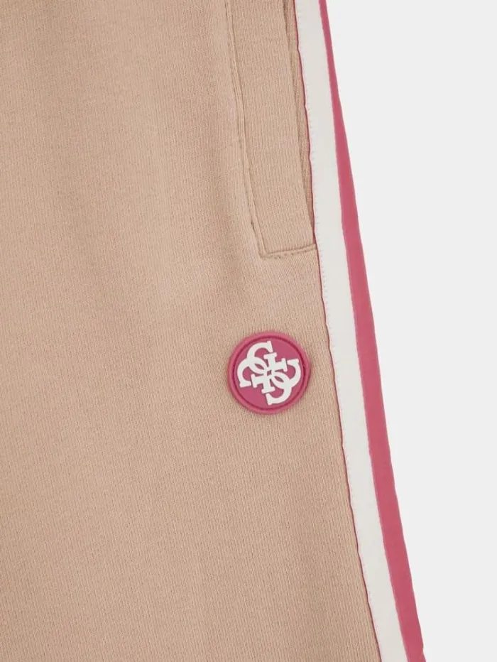 Kids Side Bands Pants Multi Pink Guess Trousers And Skirts