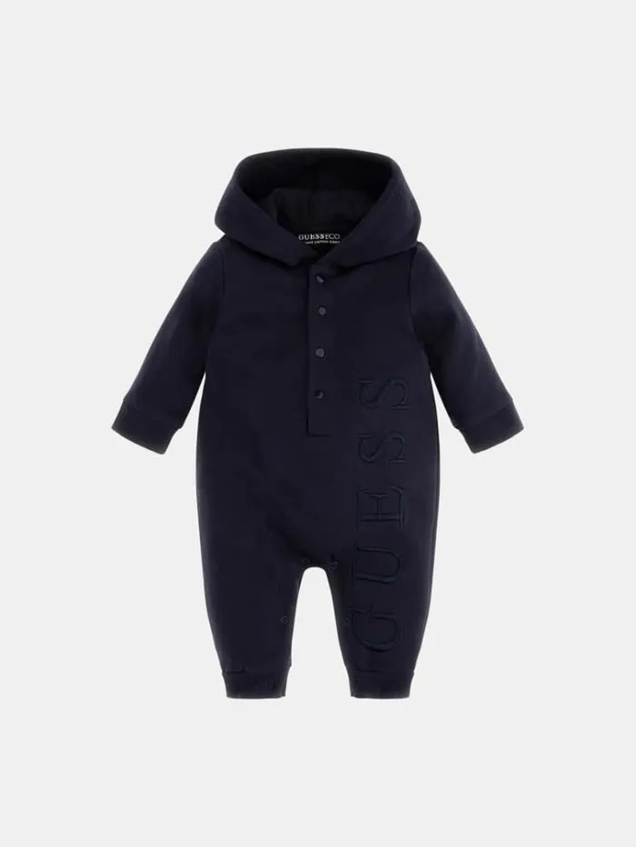 Kids Side Logo Romper Blue Guess Onepiece Suits And Sets