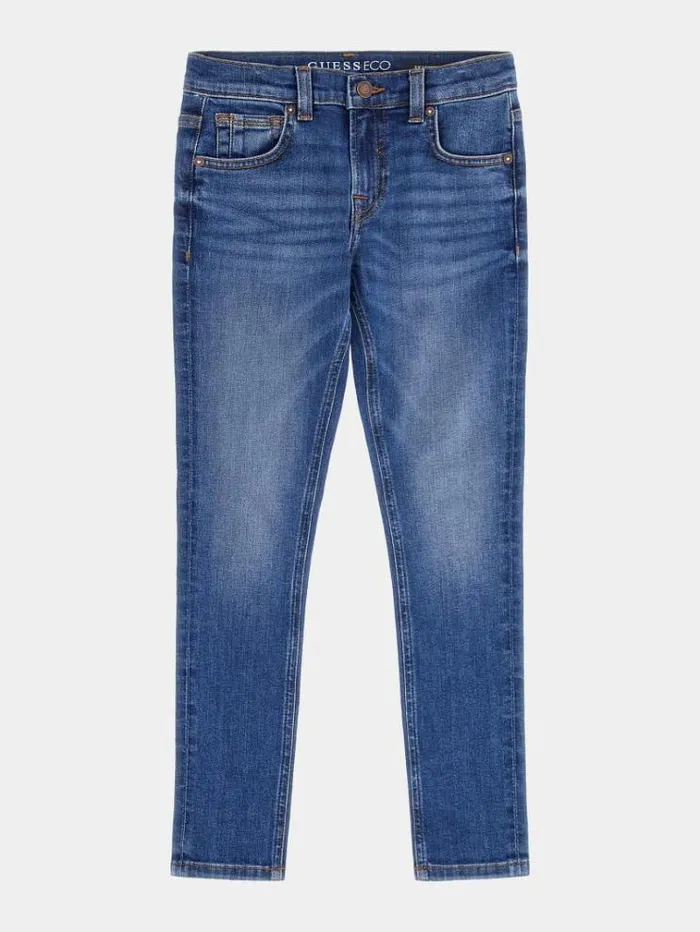 Kids Skinny Denim Pants Blue Guess Trousers