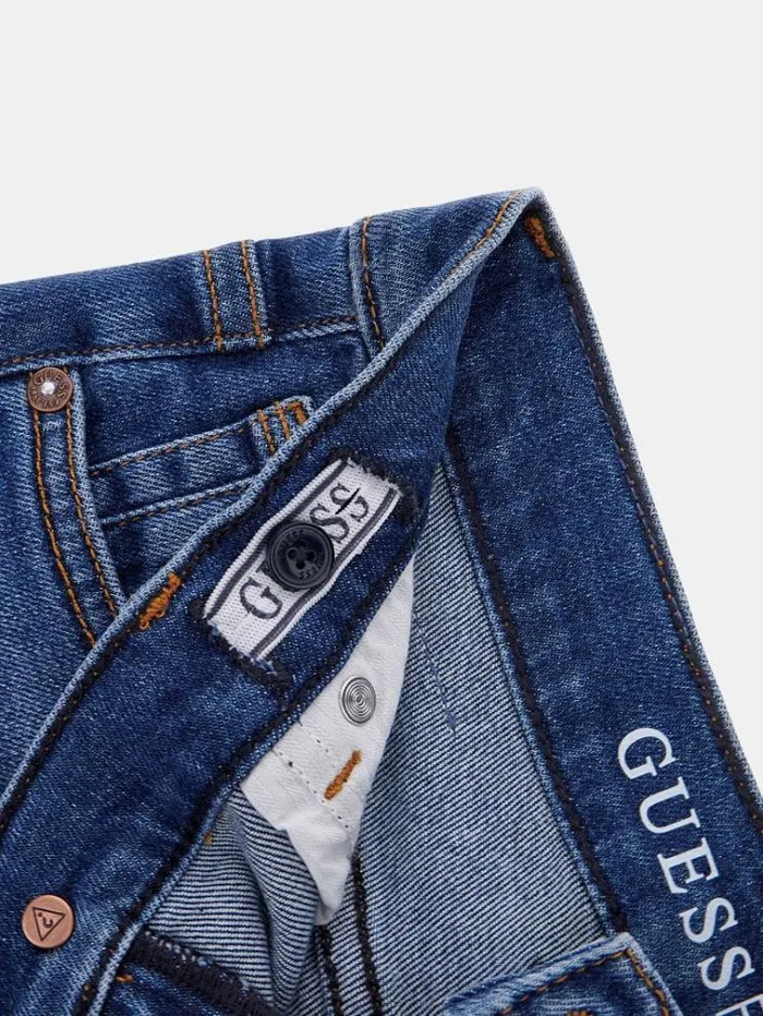 Kids Skinny Denim Pants Blue Guess Trousers