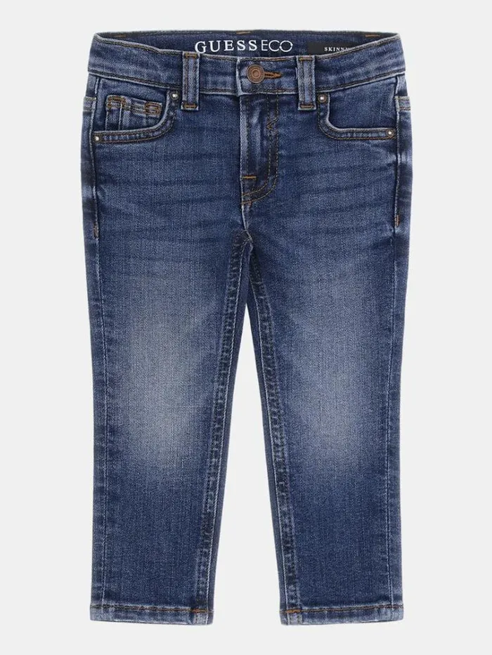 Kids Skinny Fit Denim Pant Blue Guess Trousers