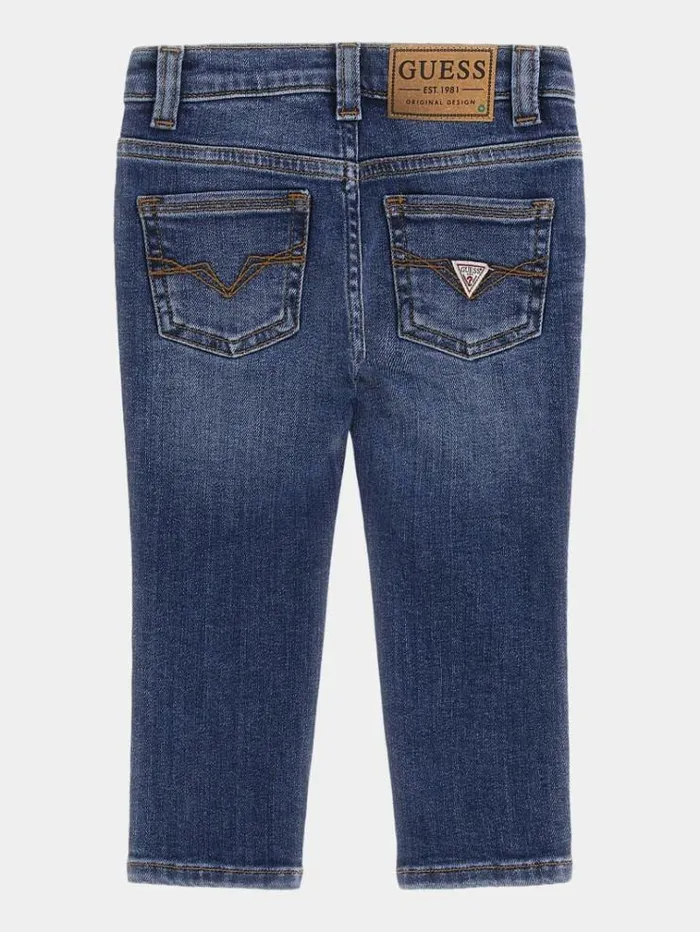 Kids Skinny Fit Denim Pant Blue Guess Trousers