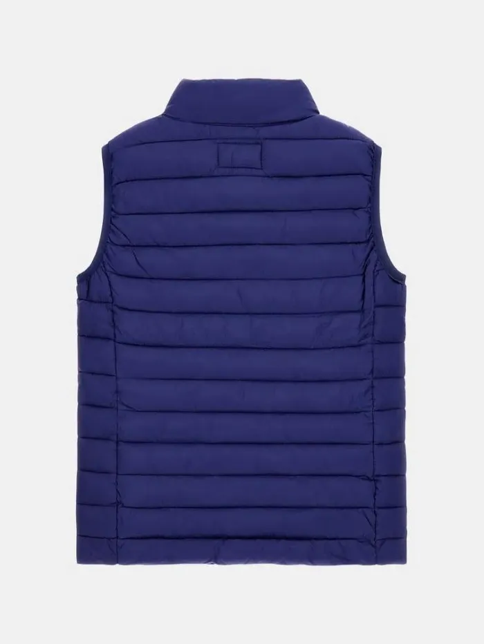Kids Sleeveless Padded Jacket Blue Guess Coats And Jackets
