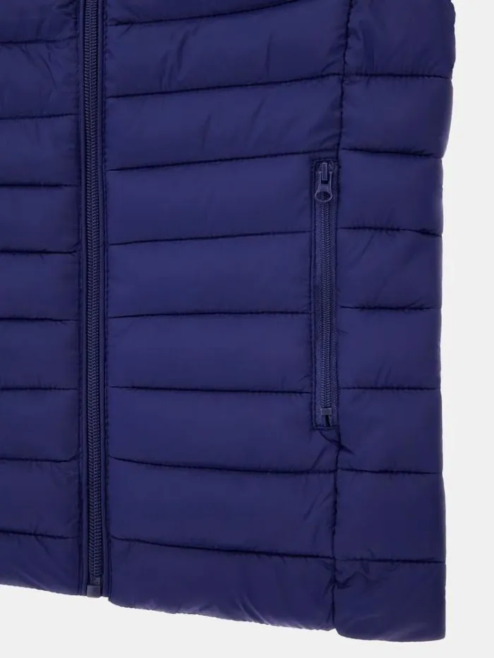Kids Sleeveless Padded Jacket Blue Guess Coats And Jackets