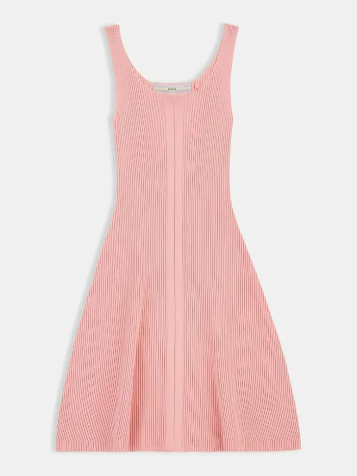 Kids Sleeveless Sweater Dress Light Pink Guess Dresses