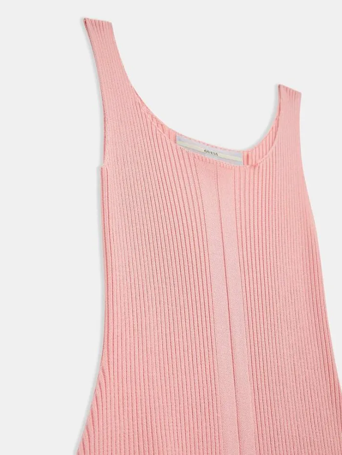 Kids Sleeveless Sweater Dress Light Pink Guess Dresses