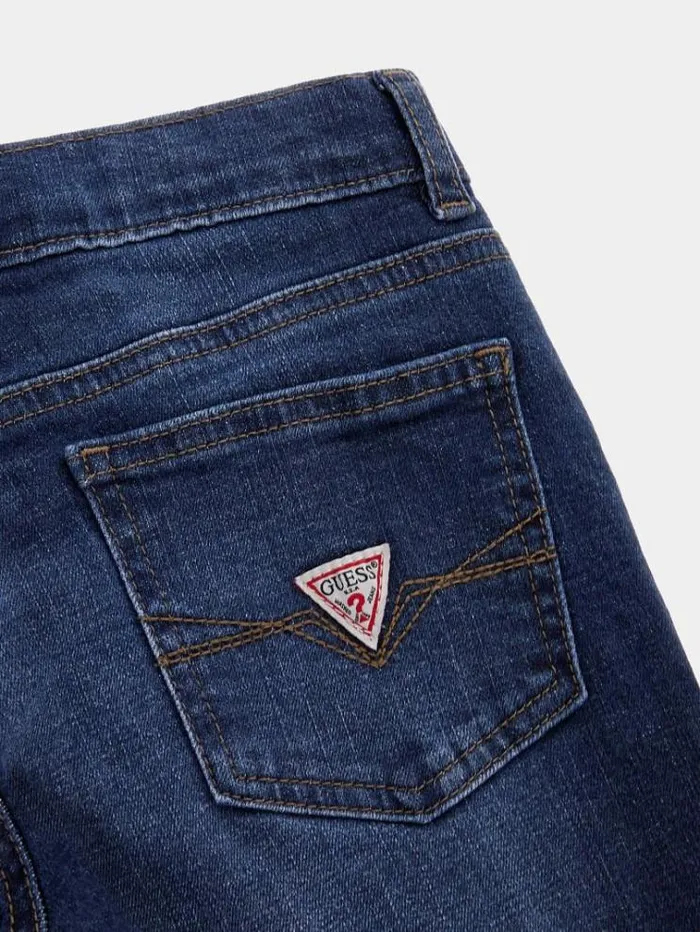 Kids Slim Denim Pants Blue Guess Trousers