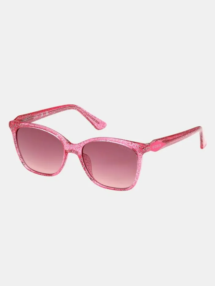 Kids Square Sunglasses Pink Guess Bags And Accessories