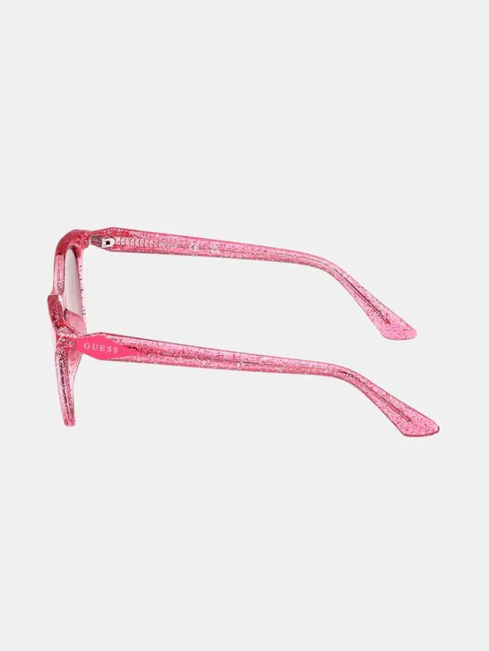 Kids Square Sunglasses Pink Guess Bags And Accessories